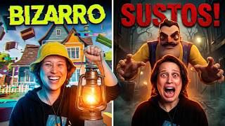 Hello Neighbor 3 Alpha está BIZZARRO! Muitos Sustos e Bugs Engraçados