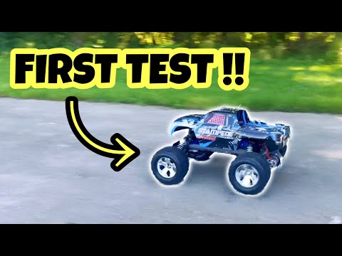 Traxxas Stampede 2wd - FIRST TEST and INITIAL IMPRESSIONS !!