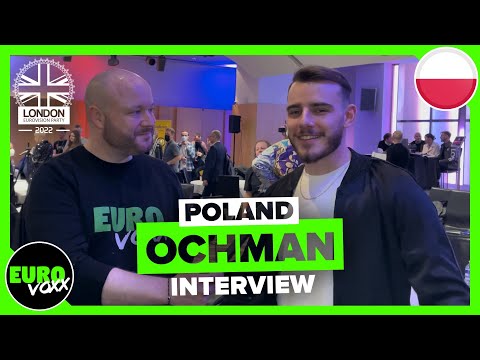 POLAND EUROVISION 2022: Ochman - River (INTERVIEW) // London Eurovision Party 2022