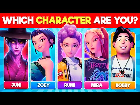 Which KPOP DEMON HUNTERS Character Are You?