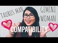 TAURUS MAN AND GEMINI WOMAN COMPATIBILITY SUN SIGNS