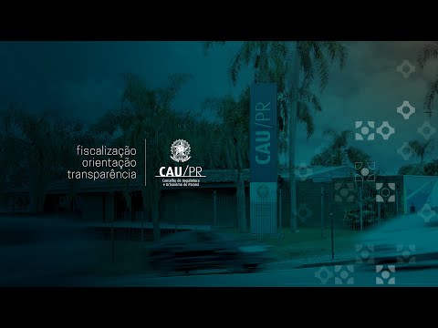 166ª Plenária Ordinária do CAU/PR  - 26/04 Manhã