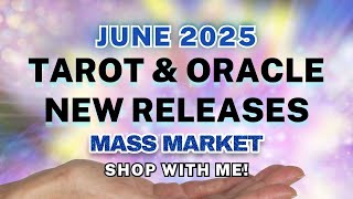 New Tarot & Oracle Decks June 2025: Mass Market Releases & Books | Shop with Me!