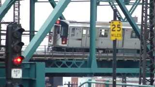 preview picture of video 'IRT Pelham Line: R142A 6 Train at Whitlock Ave (Downtown Bound)'