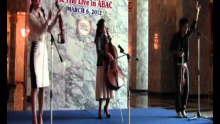 VieTrio plays Young Blood aka Canon in D (at ABAC, School of Music)