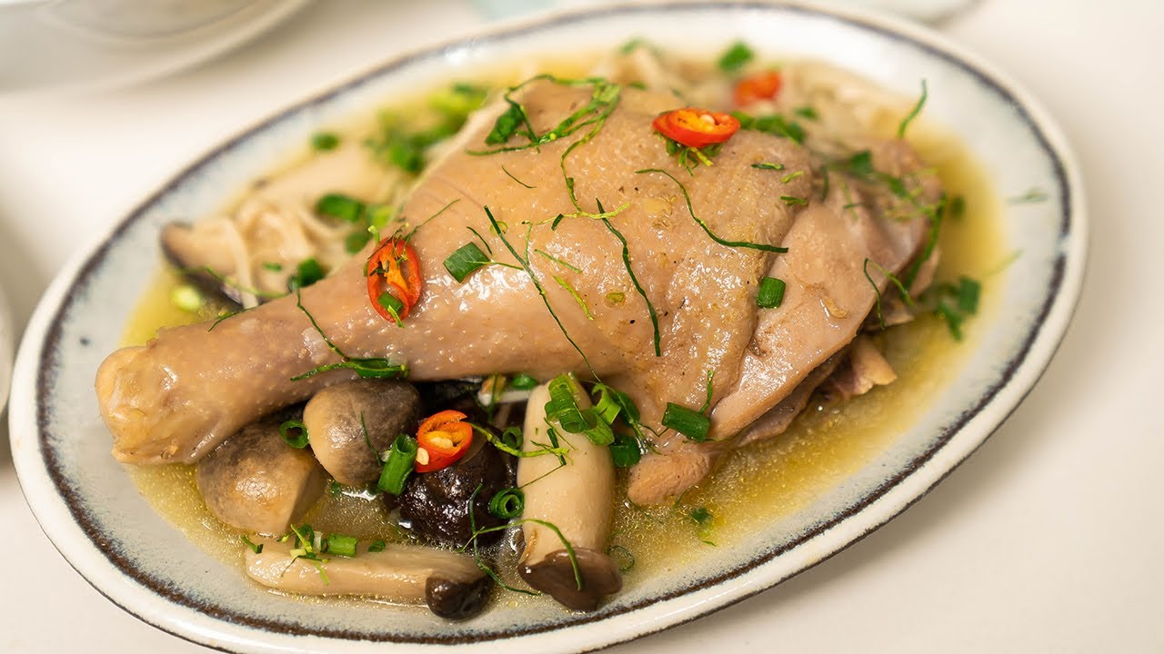 Cách Gà Nấu Nấm
