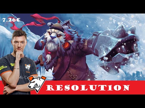 [DOTA 2] VP.Resolut1on the TUSK [OFFLANE] [7.26C]