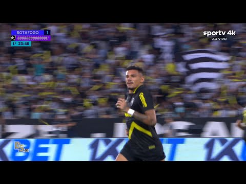 Gol de Tiquinho Soares - Botafogo 1 x 1 Athletico Paranaense | Brasileirão 2023 | SporTV 4K