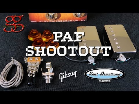 Kent Armstrong Icon '57 vs. Gibson Classic '57+ vs. Gibson Burstbucker II