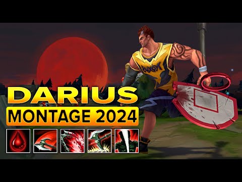 Darius Montage 2024 - High Elo Darius Plays Season 14