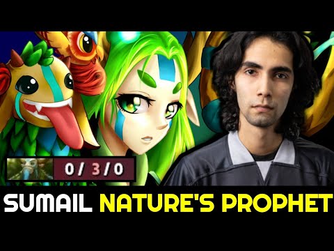 SUMAIL Nature's Prophet — Super Bad Start Scepter Build 7.28 Dota 2