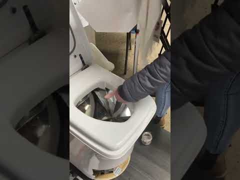 Cinderella Incinerating Toilet Demo