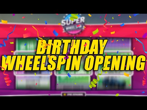 BIRTHDAY HUGE WHEELSPIN OPENING ON FORZA HORIZON 5