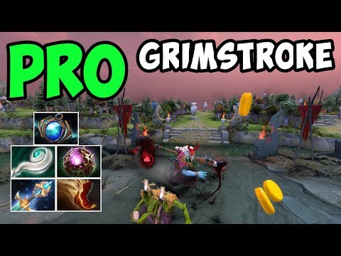 How to play Grim Stroke like a pro in the easy way in dota 2 full gameplay