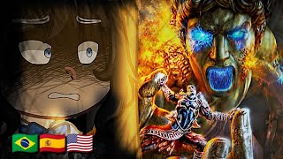 🏛⚔️ DanMachi React to Bell As Kratos - Gacha React