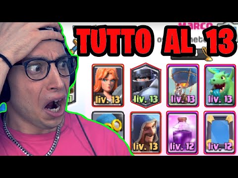 SE BATTO QUESTO FULL 13 SHOPPO 14.000 GEMME su CLASH ROYALE *assurdo*