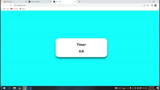 Create a Timer using React js
