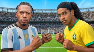 I Played vs Ronaldinho & Scored