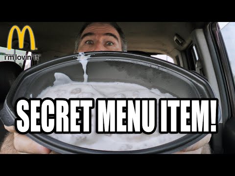 McDonalds® SECRET MENU ITEM: Sausage Biscuit & Gravy Review 😮 |  oldnerdreviews