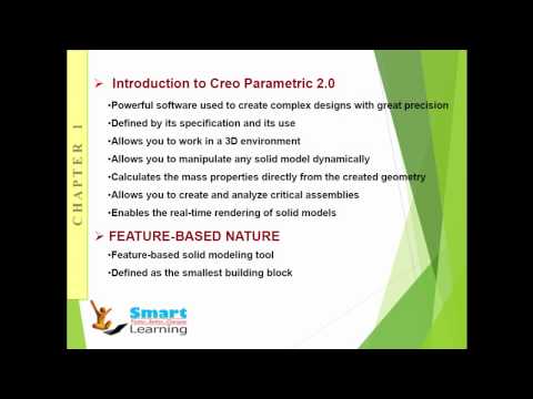 Creo Parametric 2.0 Video Tutorials Chapter-1
