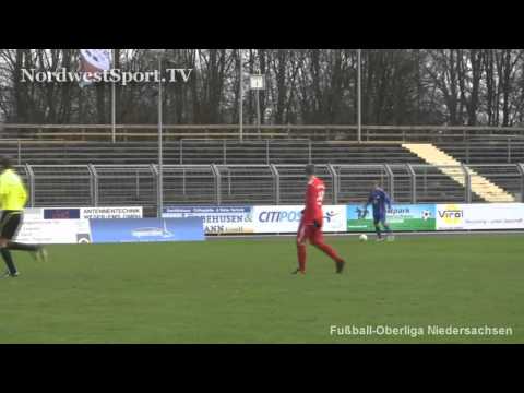 NORDWESTSPORT.TV: Tore zum 1:0 und 2:0 bei VfB Oldenburg - VfV 06 Borussia Hildesheim 6:0