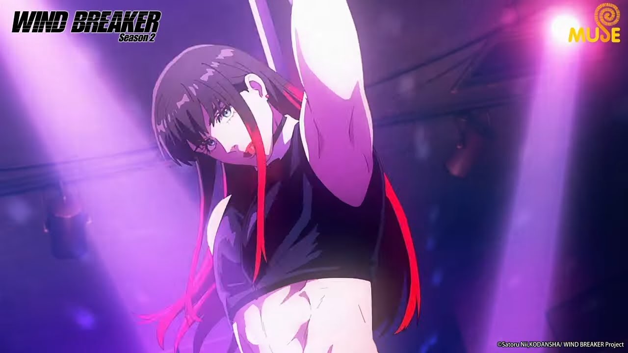 Tsubaki's show time!《WIND BREAKER Season 2》Anime Highlight