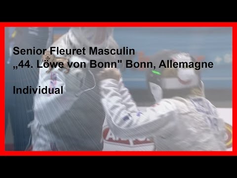 FIE World Cup Bonn - Men Foil Individual - Piste Red