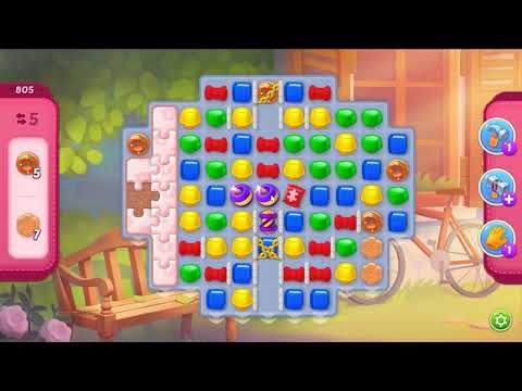 Homescapes level 805 - 15 Moves - No Boosters