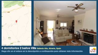 preview picture of video '4 dormitorios 2 baños Villa se Vende en Saliente Alto, Almeria, Spain'