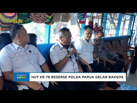 POLDA PAPUA GELAR BAKTI SOSIAL SAMBUT HUT KE-78 RESERSE