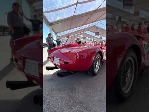1958 Ferrari 250 TR (engine revving)