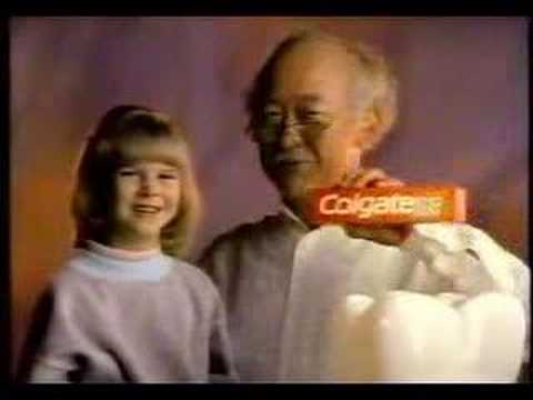 Colgate Toothpaste commercial with Pat Morita
