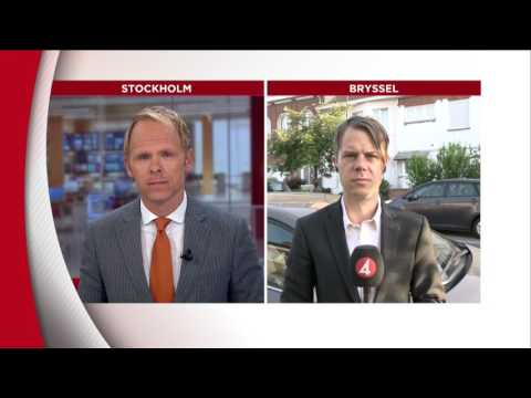 "Oro och lättnad i Bryssel efter misstänkt terrorattack" - Nyheterna (TV4)