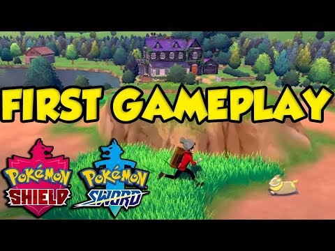 FIRST HOURS OF POKEMON SWORD AND SHIELD GAMEPLAY! Pokemon Sword and Shield Part 1!
