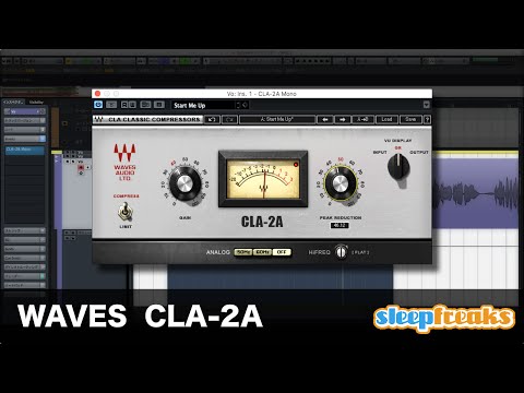 WAVES CLA-2Aの使い方 コンプレッサーとオートメーションの順序