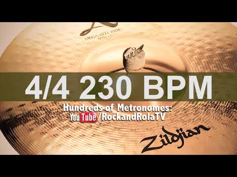 🔴 230 BPM Ride Metronome
