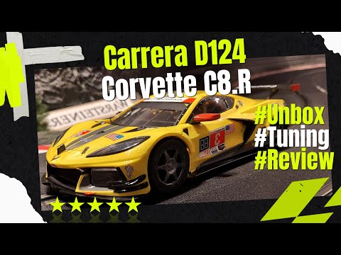 Carrera D124 GT Neue Corvette C8R - Tuning Guide Carrera - Wie schnell ist die neue Corvette?