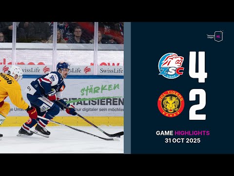 ZSC Lions vs. SCL Tigers - Game Highlights