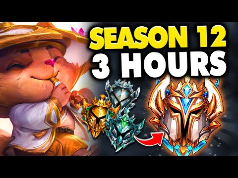 How to ACTUALLY Climb to Challenger in 3 Hours with Teemo