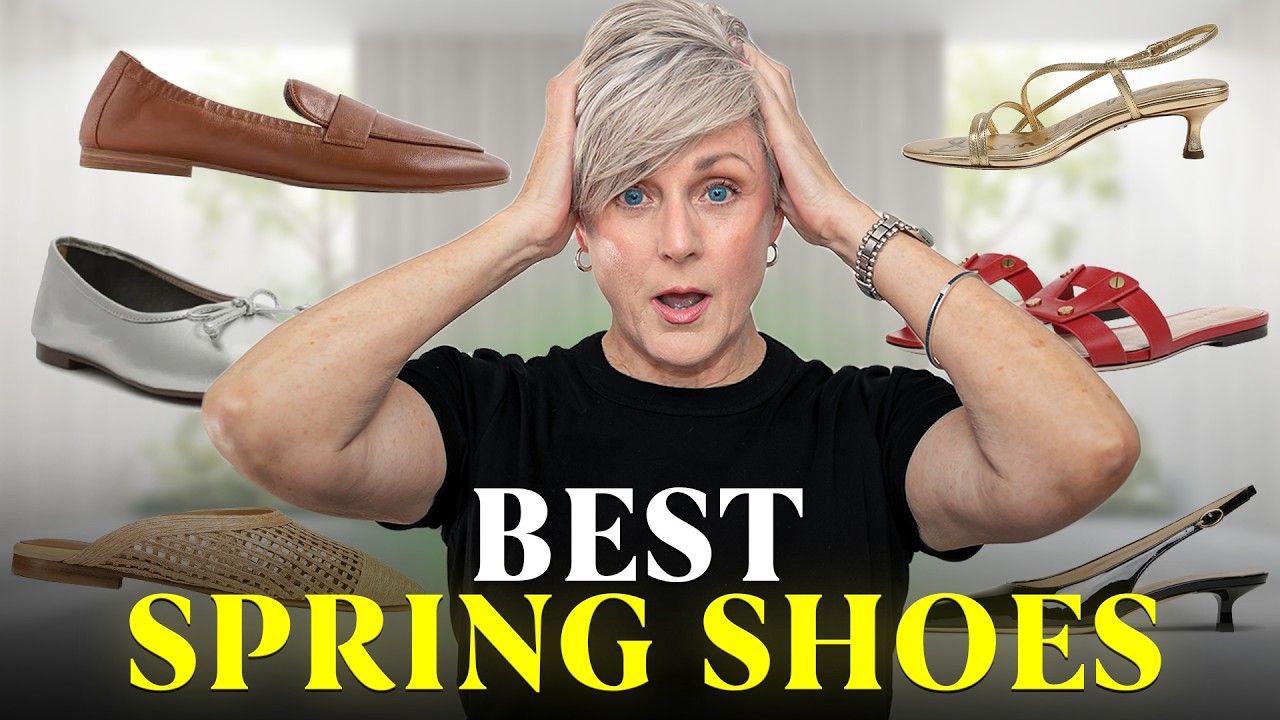 10 Spring Shoes Every Woman Over 50 Needs Right Now