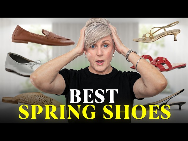 10 Spring Shoes Every Woman Over 50 Needs Right Now