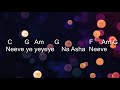 Neeve Na Oopiri Lyrics And Chords Agape