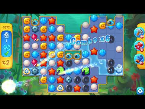 Fishdom 5572 Hard Level - NO BooSTERS
