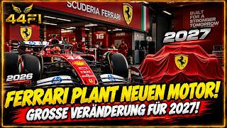 Ferrari plant neuen Motor für Hamilton 2027!  Formel 1  44F1