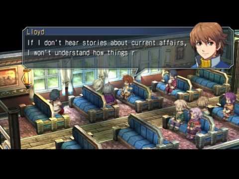 Zero no Kiseki English Scene 2 Train Ride to Crossbell