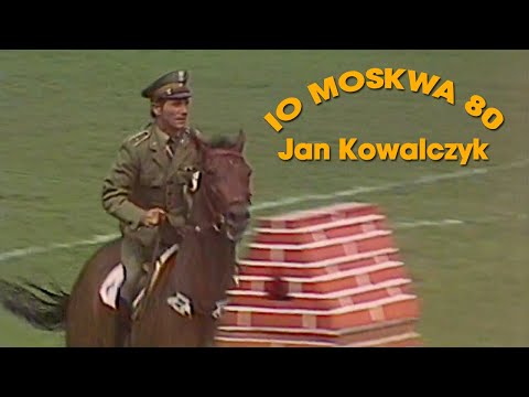 Jan Kowalczyk - jeździectwo - skoki przez przeszkody. IO Moskwa 1980. Polski komentarz