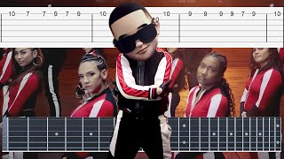 Con Calma - Daddy Yankee & Snow - Tablatura - Guitarra - GuitarPro