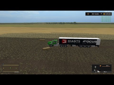 farming simulator 17 selling some bales on welker farms map