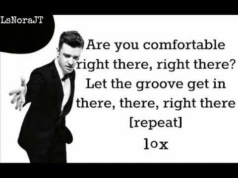 Justin Timberlake - Let The Groove Get In ( Lyrics On Screen ) 2013 ( The 20 / 20 Experience )