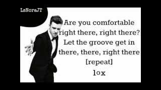 Justin Timberlake - Let The Groove Get In ( Lyrics On Screen ) 2013 ( The 20 / 20 Experience )